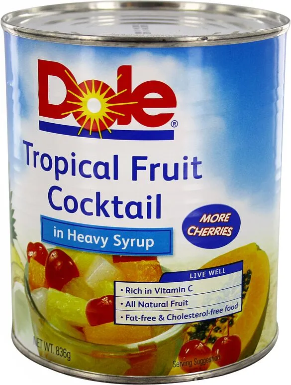 Cocktail "Dole" 836g Tropical fruit 