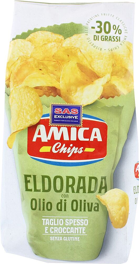 Chips "Amica Eldorado" 130g Olive 