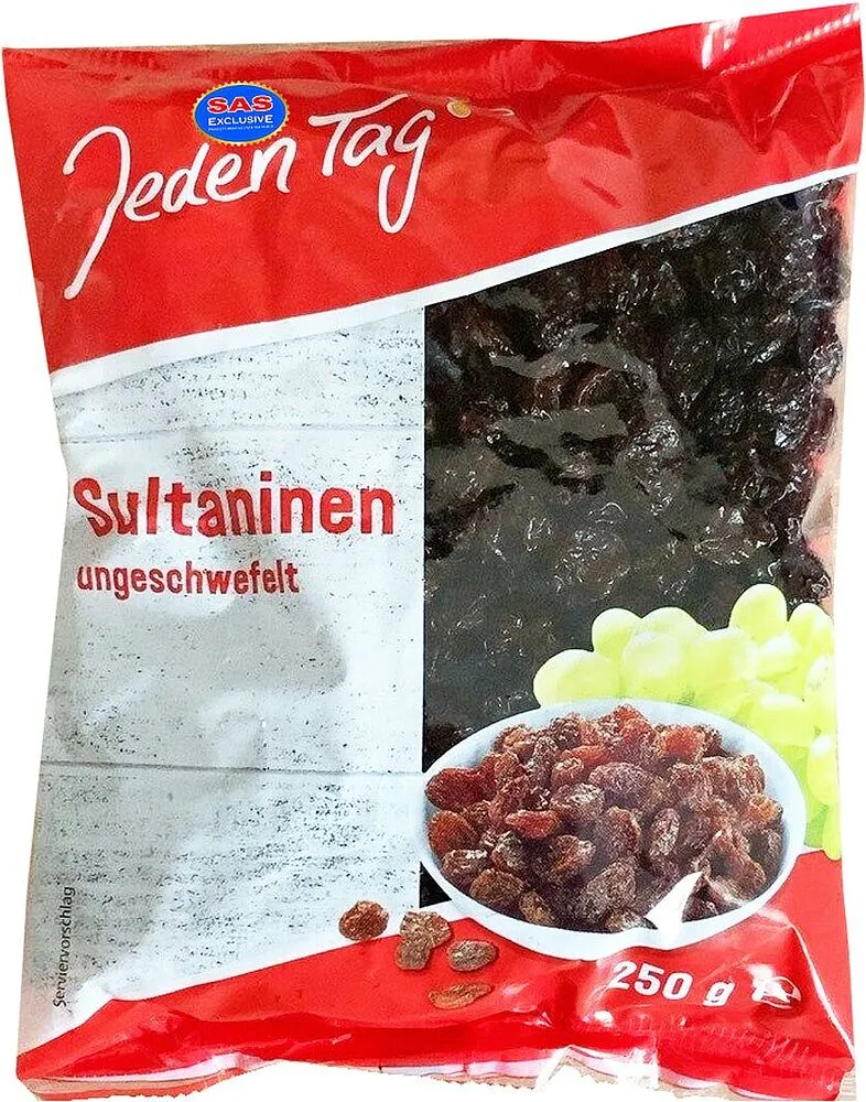 Raisin "Jeden Tag" 250g
