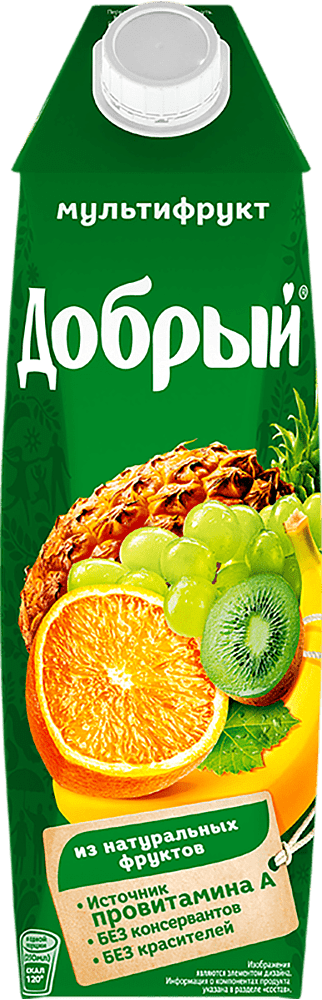 Nectar "Добрый" 1l Multifruit