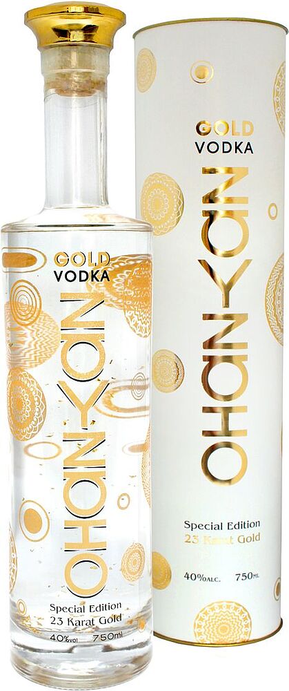 Vodka "Ohanyan Gold" 0.75l
