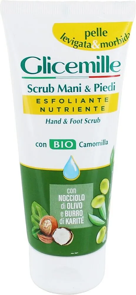 Hand and foot scrub "Glicemille" 100ml
