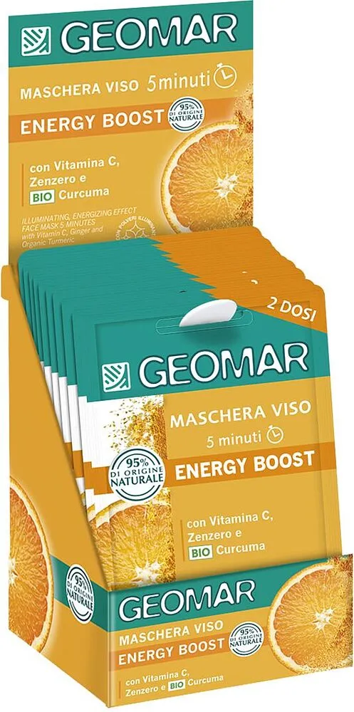 Face mask "Geomar Energy Boost" 2*7.5ml
