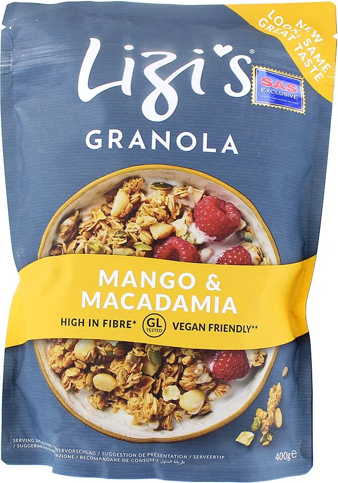 Мюсли "Lizi's Granola" 400г