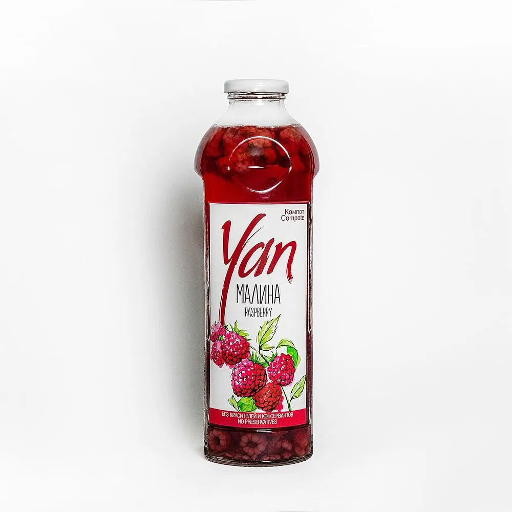 Compote "Yan" 0.93l Raspberry