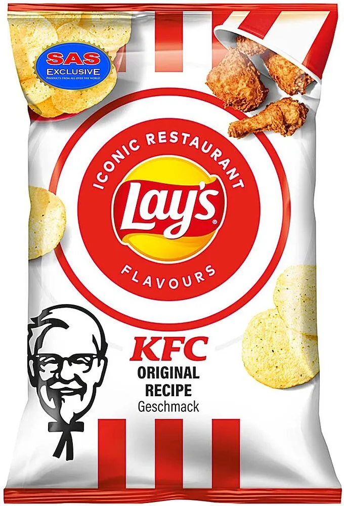 Чипсы "Lays KFC Chicken" 150г Курица