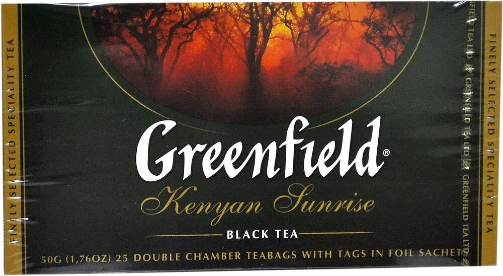 Թեյ սև «Greenfield Kenyan Sunrise» 50գ