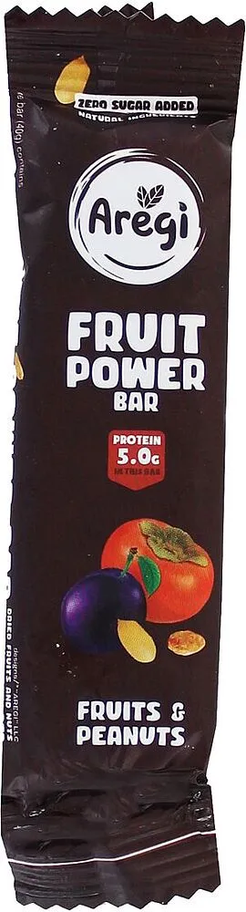 Stick with fruits & peanuts "Aregi" 40g
