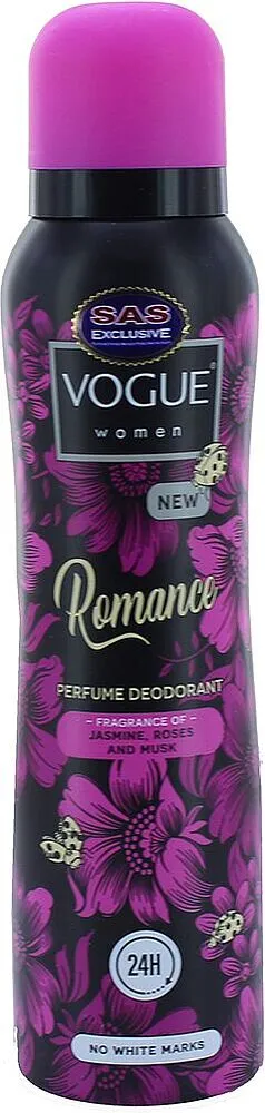 Դեզոդորանտ պարֆումացված «Vogue Romance» 150մլ