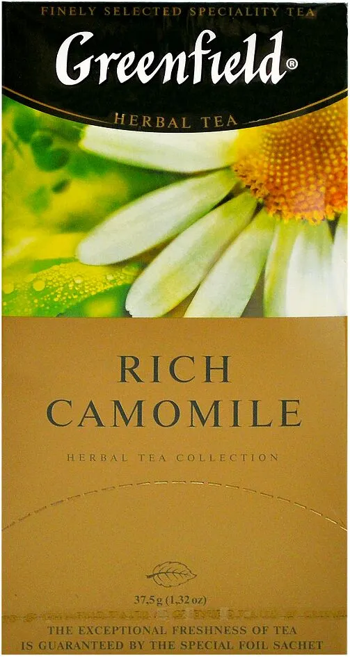 Թեյ բուսական «Greenfield Rich Camomile» 37.5գ