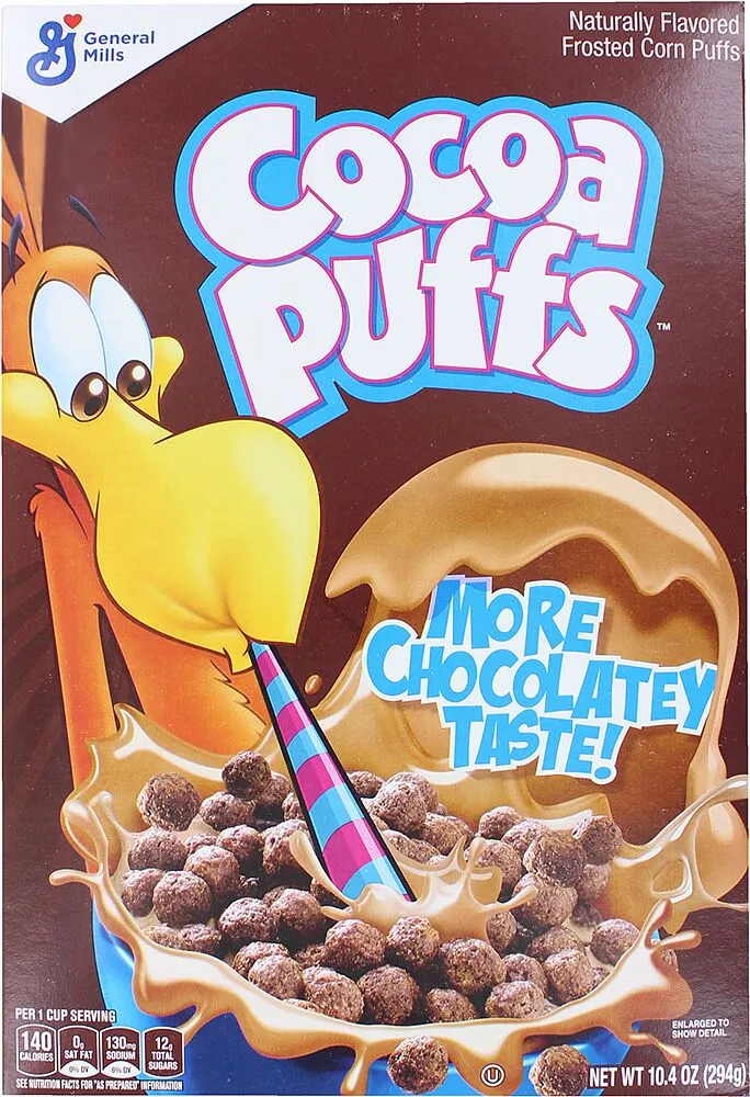 Готовый завтрак "General Mills Cocoa Puffs" 334г