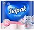 Toilet paper "Selpak" 4pcs 