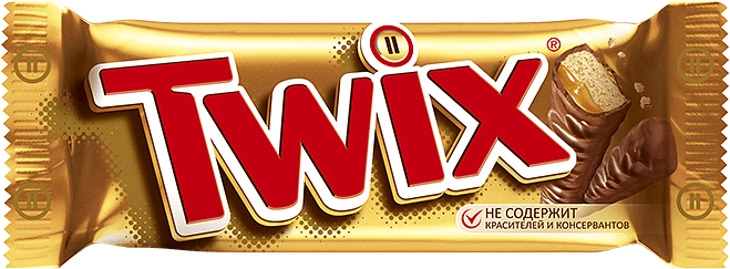 Chocolate stick "Twix" 55g 