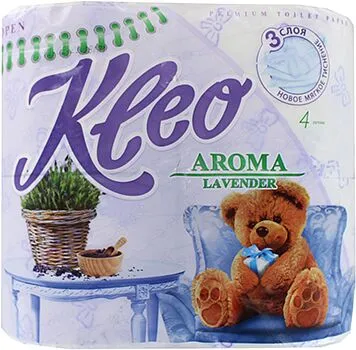 Toilet paper "Kleo" 4 pcs