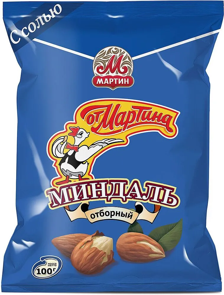 Миндаль с солью "От Мартина" 100г 