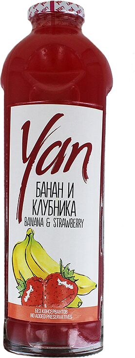 Nektar "Yan" 930ml Strawberry & banana