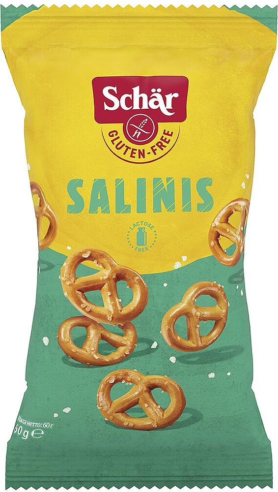 Salted pretzels "Schar Salinis" 60g 