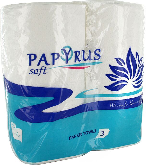 Paper towel "Papyrus" 2 pcs.
