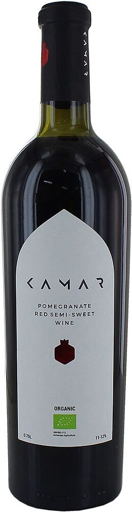 Вино красное "Kamar Organic" 0.75л
