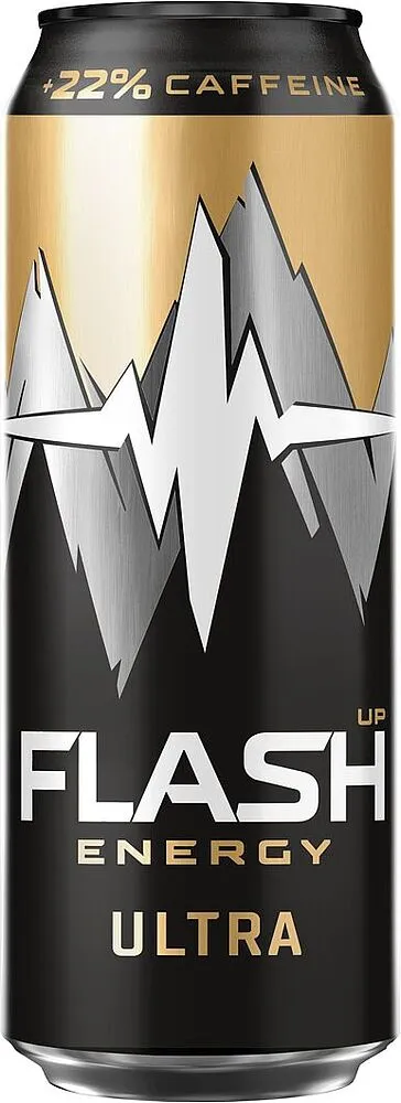 Энергетический газированный напиток "Flash Up" 0.45л 
