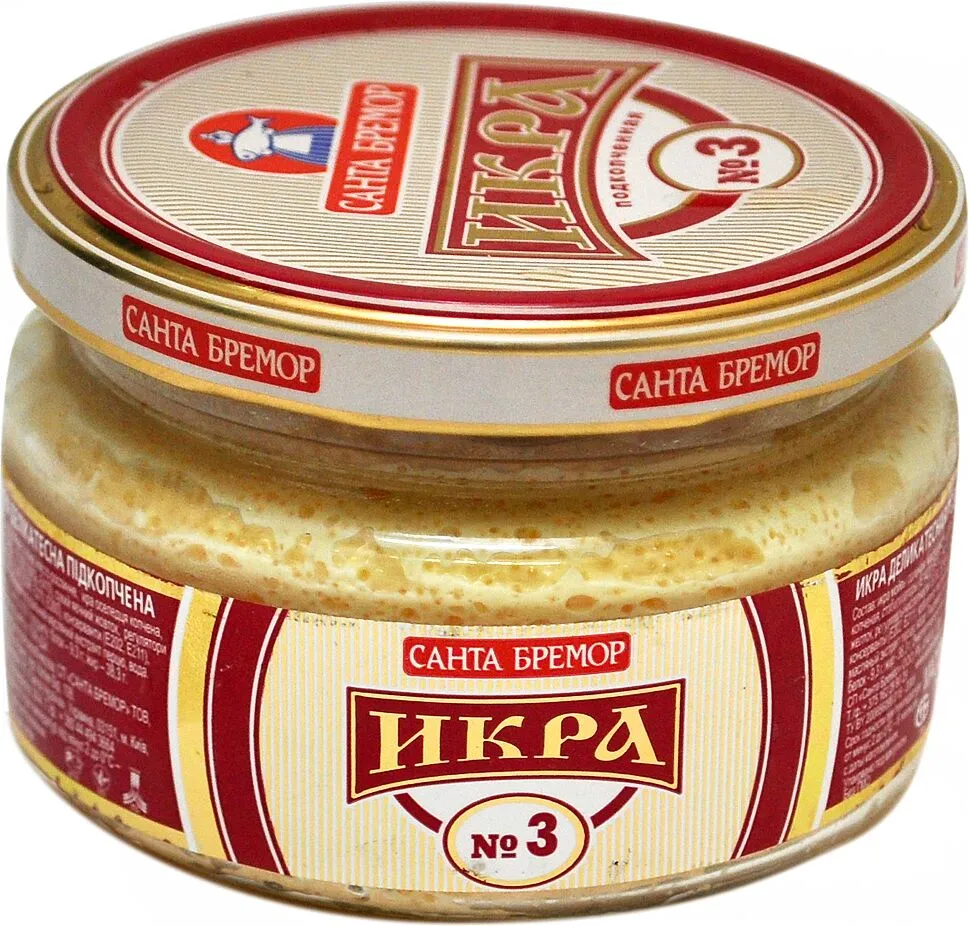 Caviar capelin "Санта Бремор" 180g