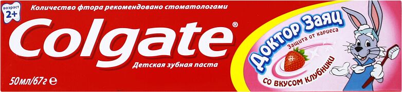 Toothpaste "Colgate Doctor Hare" 66g
