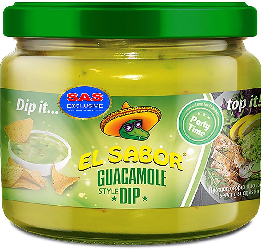 Guacamole sauce "El Sabor Guacamole" 300g
