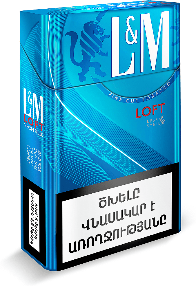 Сигареты "L&M Loft Neon Blue"