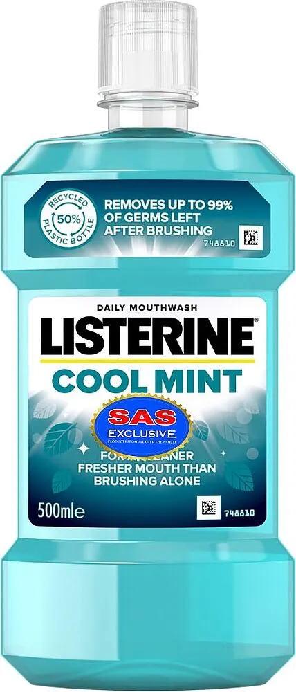 Mouth rinse "Listerine Cool Mint" 250ml