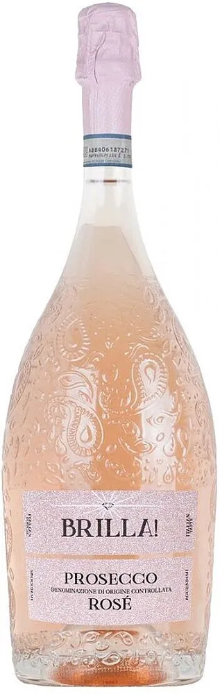 Игристое вино "Brilla Prosecco Rose" 1.5л