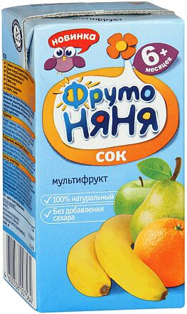 Juice "Fruto Nyanya" 200ml Multifruit
