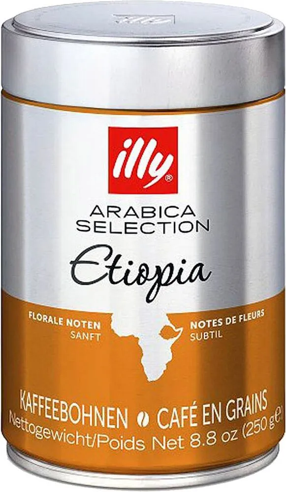 Սուրճ հատիկավոր «Illy Etiopia» 250գ
