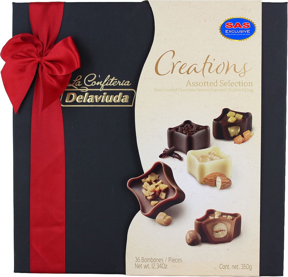 Набор шоколадных конфет "Delaviuda Artesanos" 360г