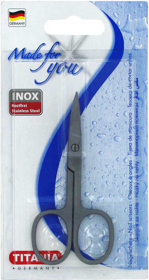Nail scissors "Titania Inox Made For You" 