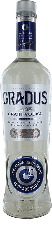 Օղի «Gradus Crystal Pure» 0.7լ