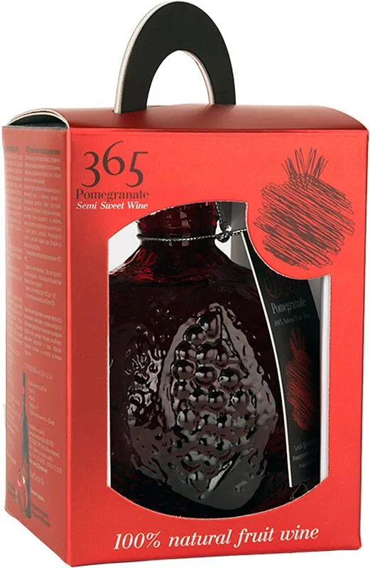 Red wine "3 365 Pomegranate souvenir" 0.75l    