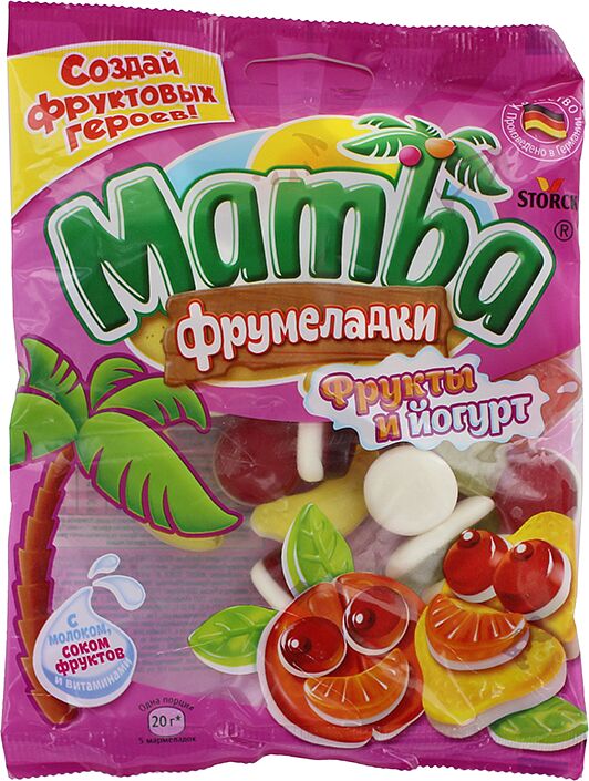 Мармеладные конфеты "Mamba Фрумеладки" 140г
