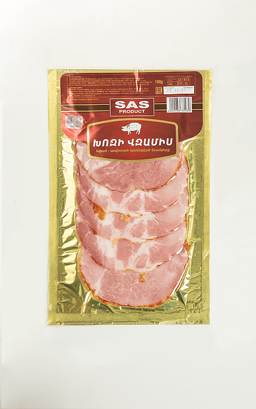 Pork neck fillet "SAS Product" 100g