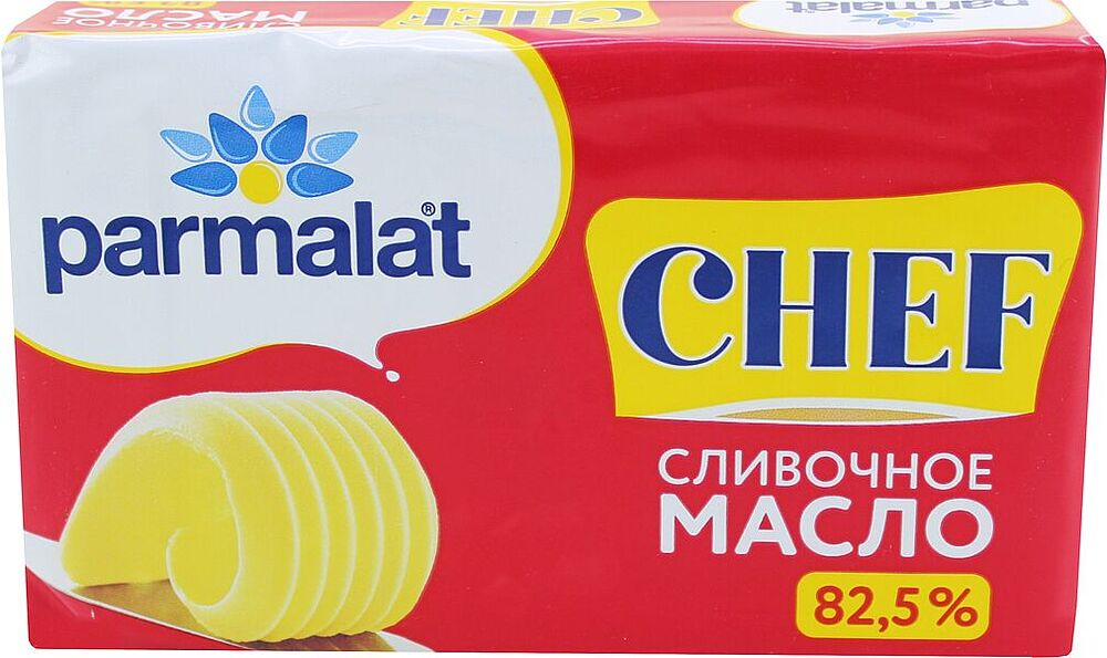Масло сливочное "Parmalat" 180г, жирность: 82.5%