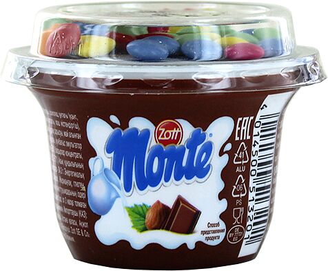 Десерт молочный "Zott Monte" 70г