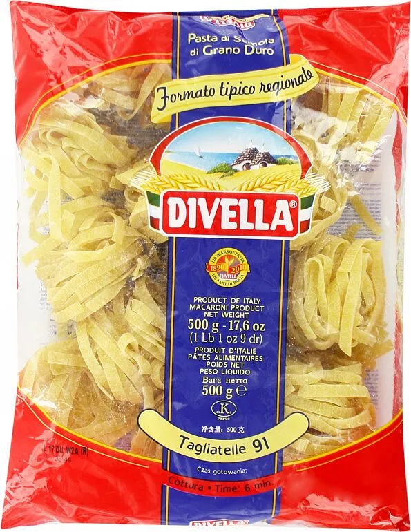 Մակարոն «Divella Tagliatelle №91» 500գ