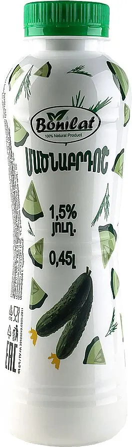 Cold kvass soup "Bolinat" 0.45l, richness:1.5%