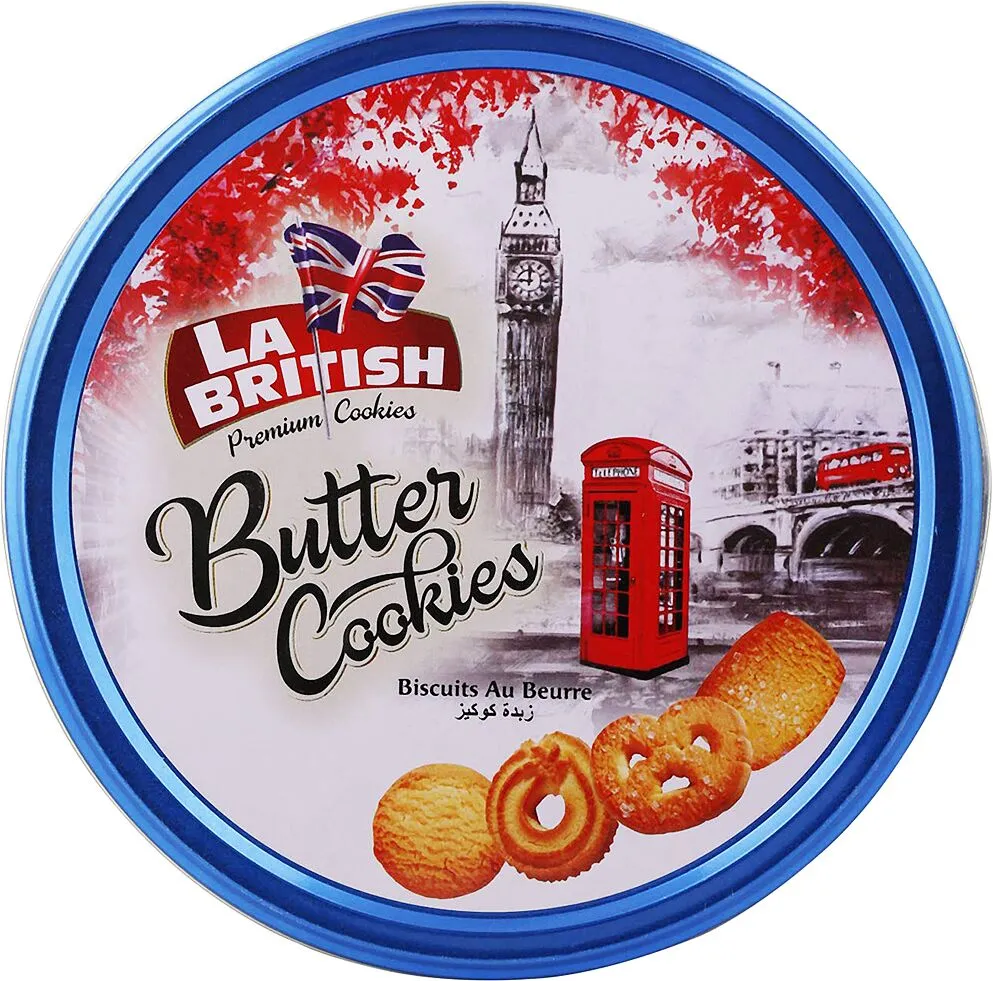 Butter cookies "La British Butter Cookies" 340g
