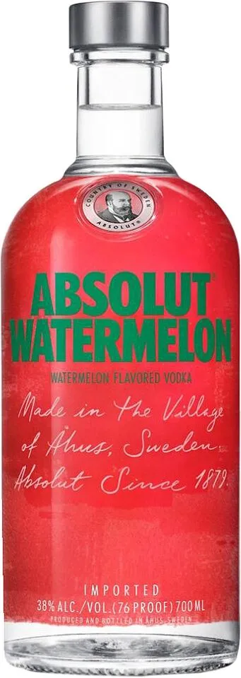 Watermelon vodka "Absolut" 0.7l