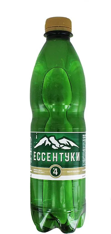 Вода минеральная "ЕССЕНТУКИ №4" 0.5л