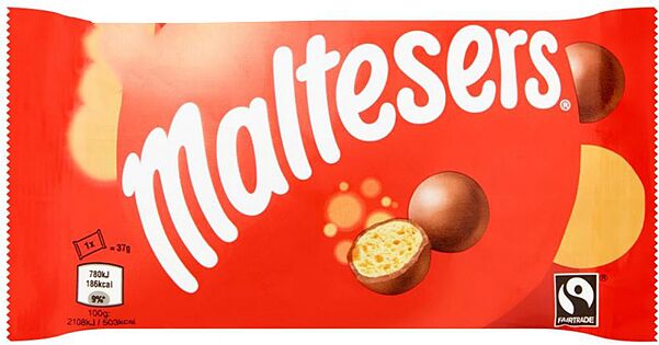Շոկոլադե դրաժե «Maltesers» 37գ