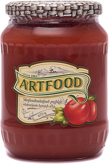 Peeled tomatoes with souse "Artfood" 670g