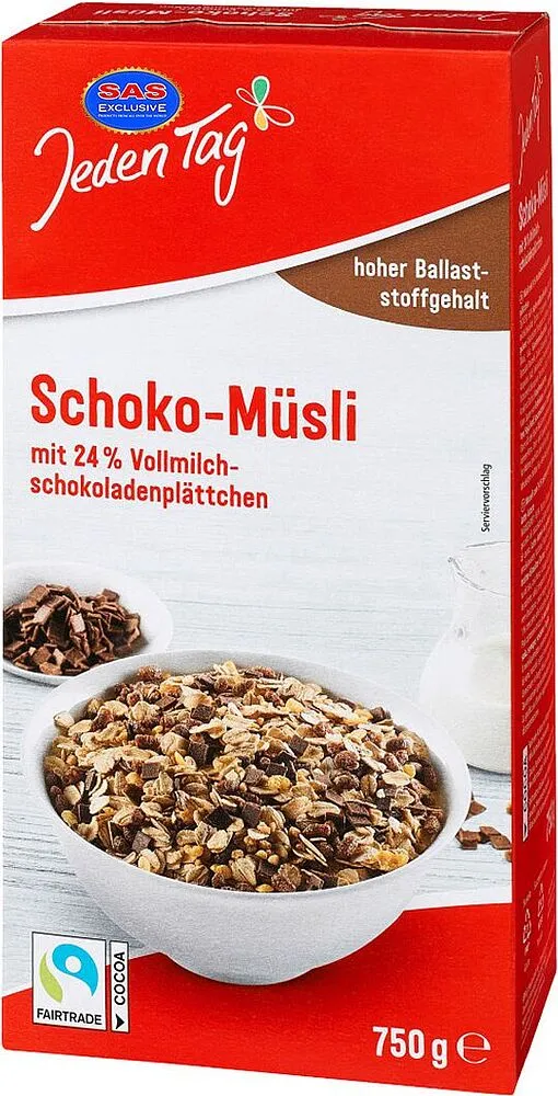 Muesli "Jeden Tag" 750g