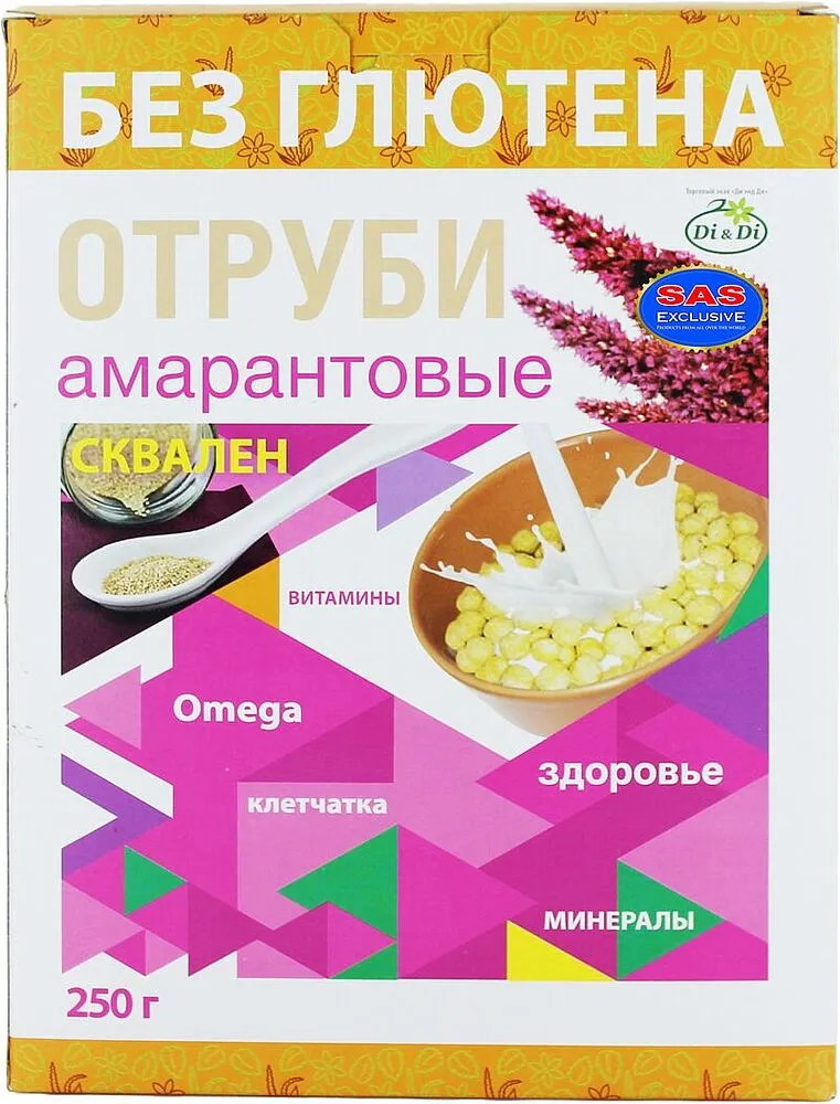 Amaranth bran "Di & Di" 250g