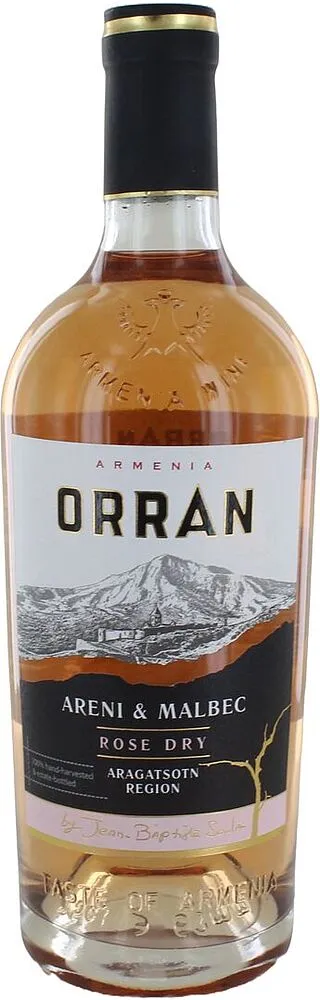 Rose wine "Orran Areni & Malbec" 0.75л
